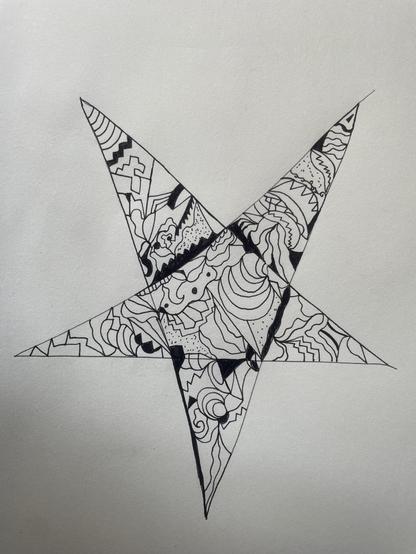 Zentangle Star