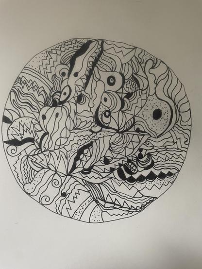 zentangle circle