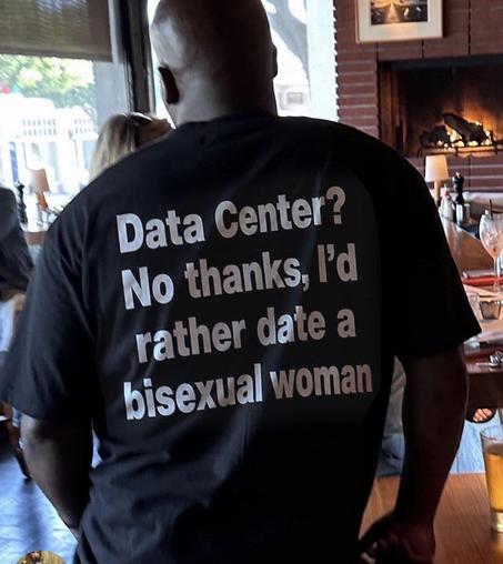 Data Center? No thanks, I’d rather date a bisexual woman.
