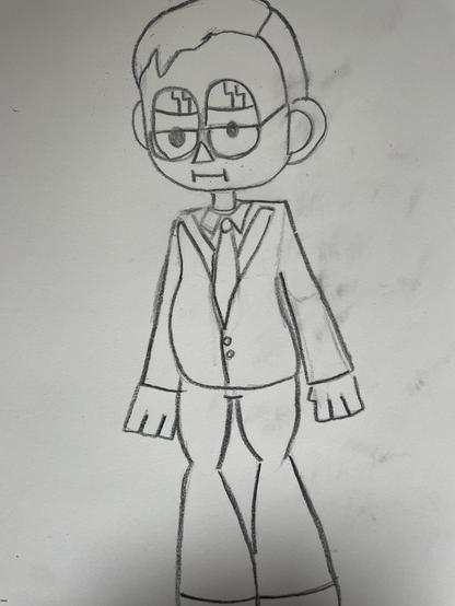 Dennis Prager in the Birdie/damagedcoda6669 art style