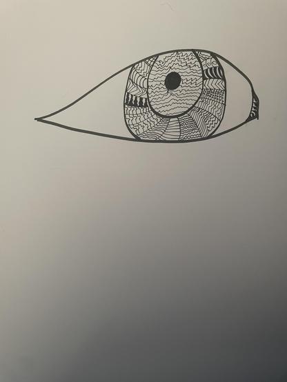 zentangle eye